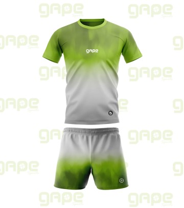 Degradê Verde/Branco